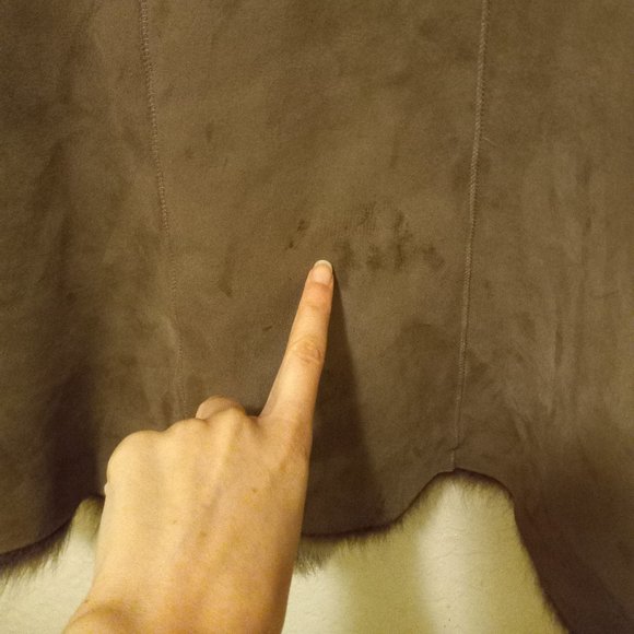 Reversible Toscano Shearling Genuine Sheepskin Coat Luxury Warmth Boho Luxury - Picture 12 of 16